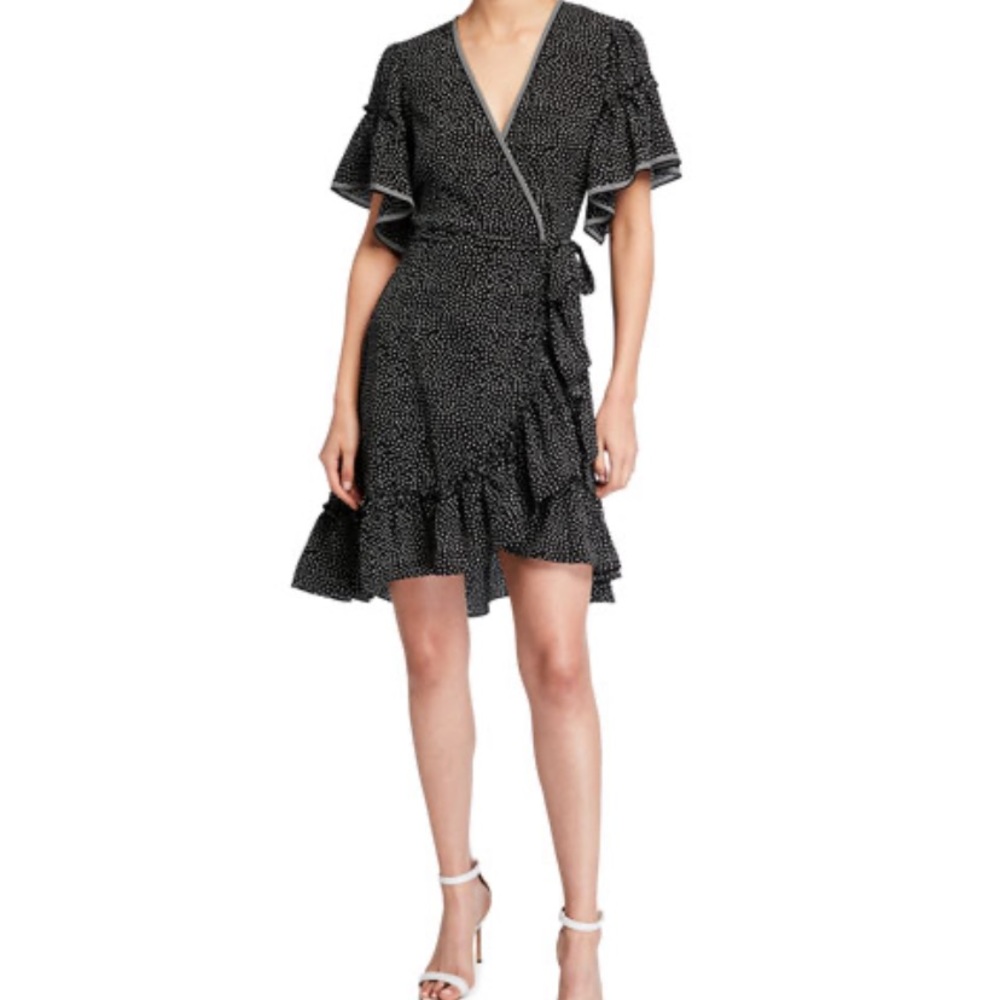 Max Studio
 Ruffle-Trim Wrap Dress